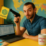 Agent de voyage qui utilise l'intelligence artificielle pour faciliter son travail dans le tourisme